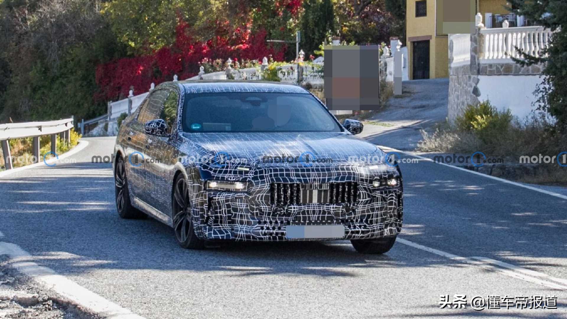 新车 | 明年春季亮相，竞争奔驰S级！曝一代宝马7系最新假想图