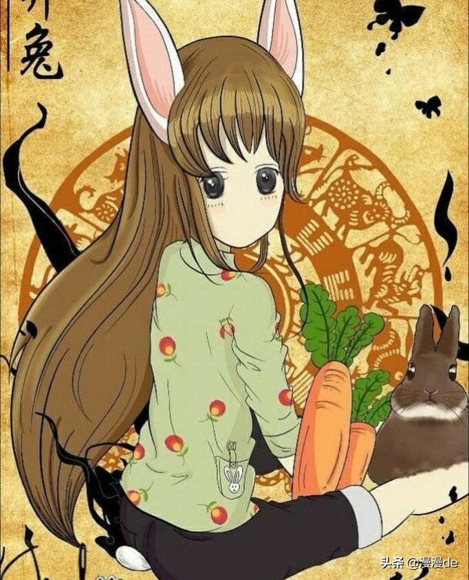 生肖动物变成动漫少女,老虎失去威严,龙是理想女友