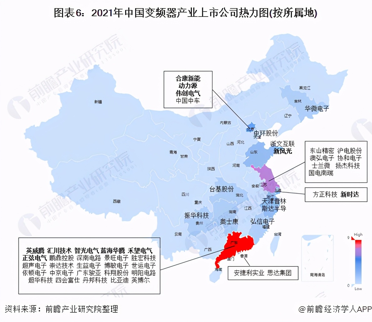 「最全」2021年中国变频器产业上市公司全方位对比分析