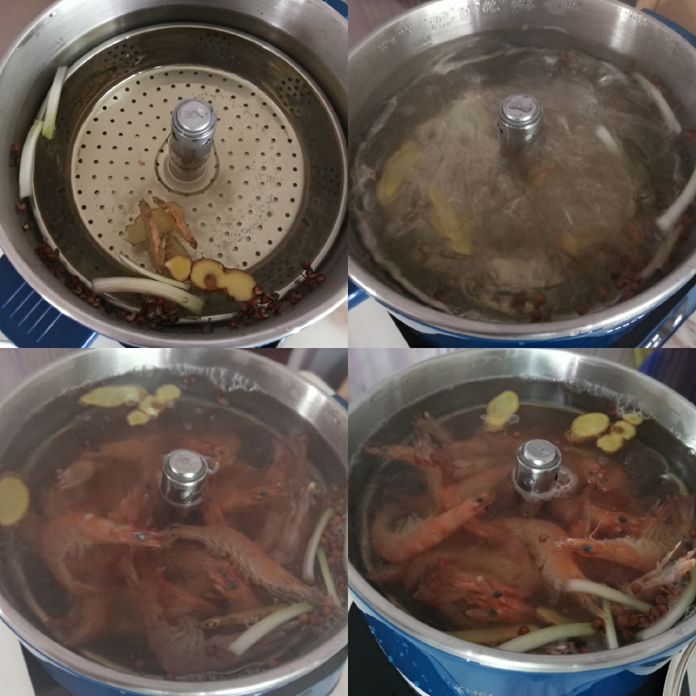 盐水煮大虾的做法(盐水虾怎么煮才能Q弹又入味？下锅的顺序和时间是关键)