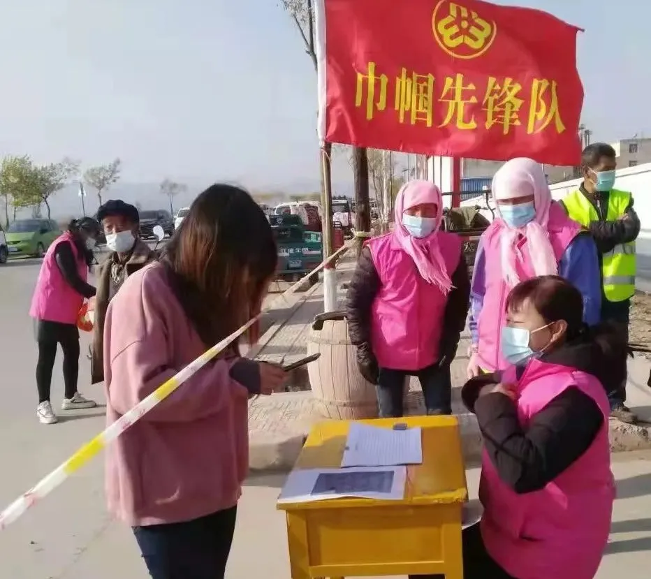白银市妇联：疫情防控 巾帼在行动