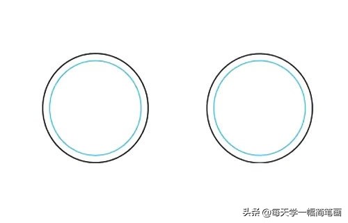 每天学一幅简笔画--自行车简笔画步骤图解教程