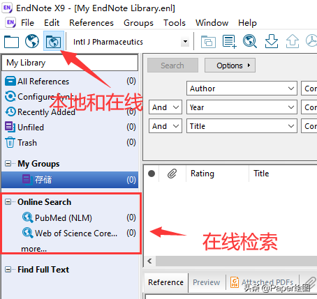 Endnote 在线文献检索和下载(文字版)