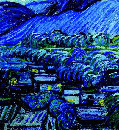 一片动荡的灵魂—细读梵高的《星空》