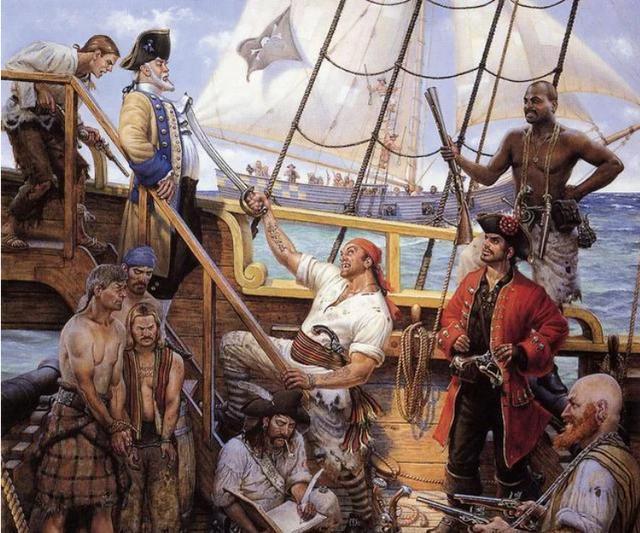 从一场残忍的“死刑秀”，看“加勒比海盗们”被捕后的悲惨处境