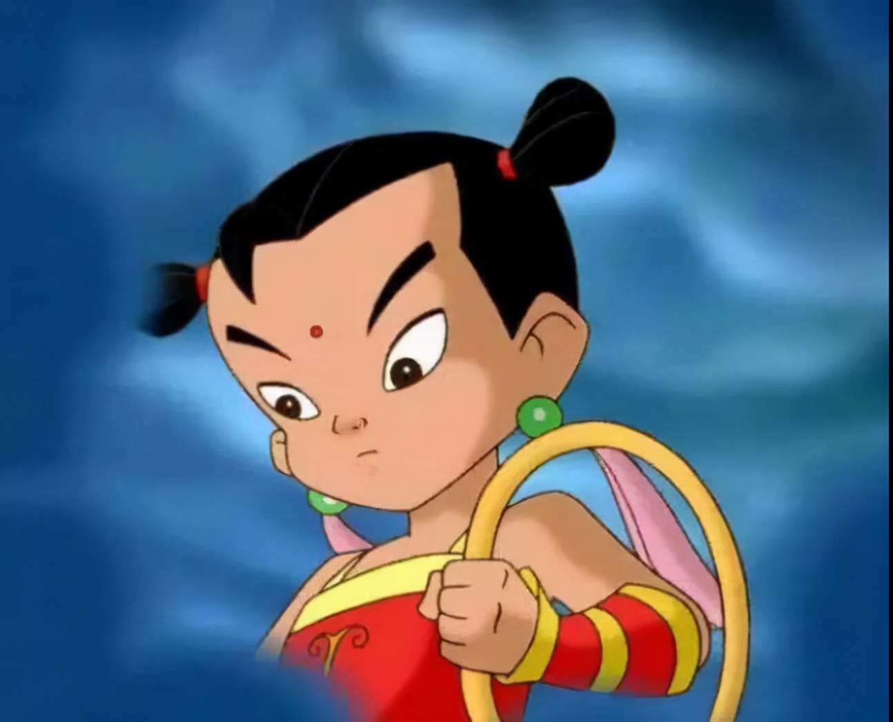 鬏"小鬏"小jiu,指小孩子.古代小孩会扎两个冲天鬏,后来延伸指小孩子.