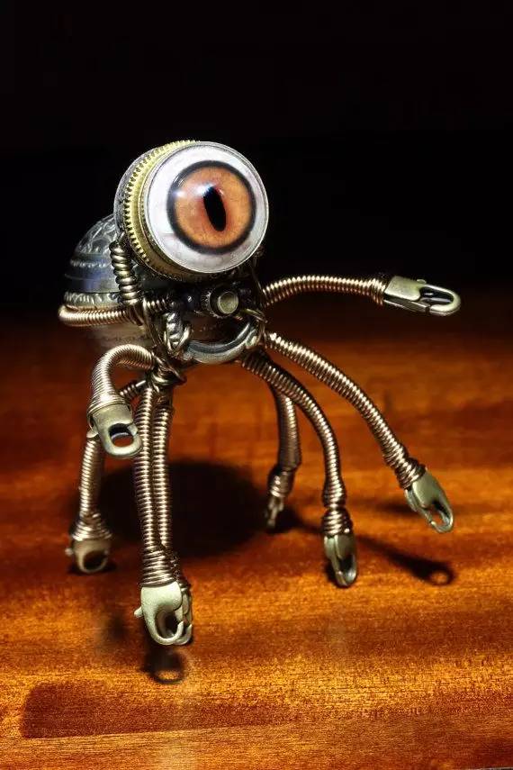 超可爱旧物改造机器人