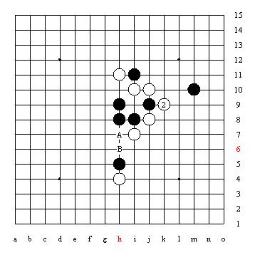 五子棋技巧图解「1」