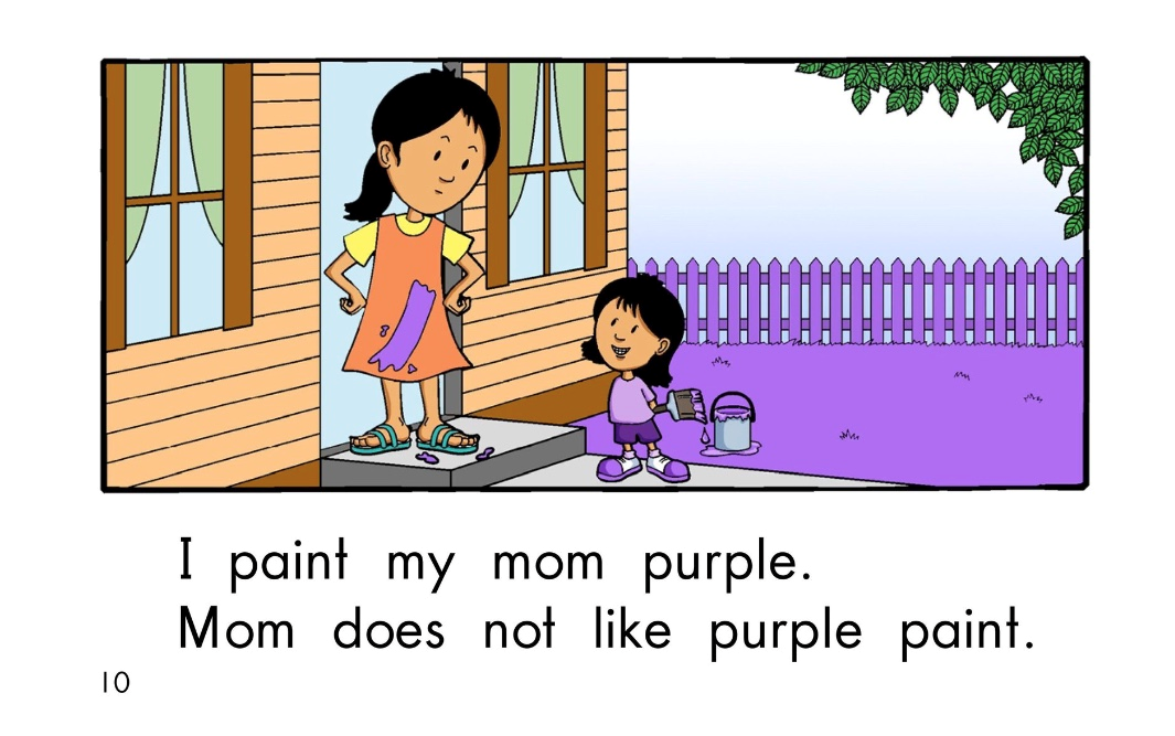 启蒙有声绘本：《Paint It Purple》你们看过紫色的小草吗？