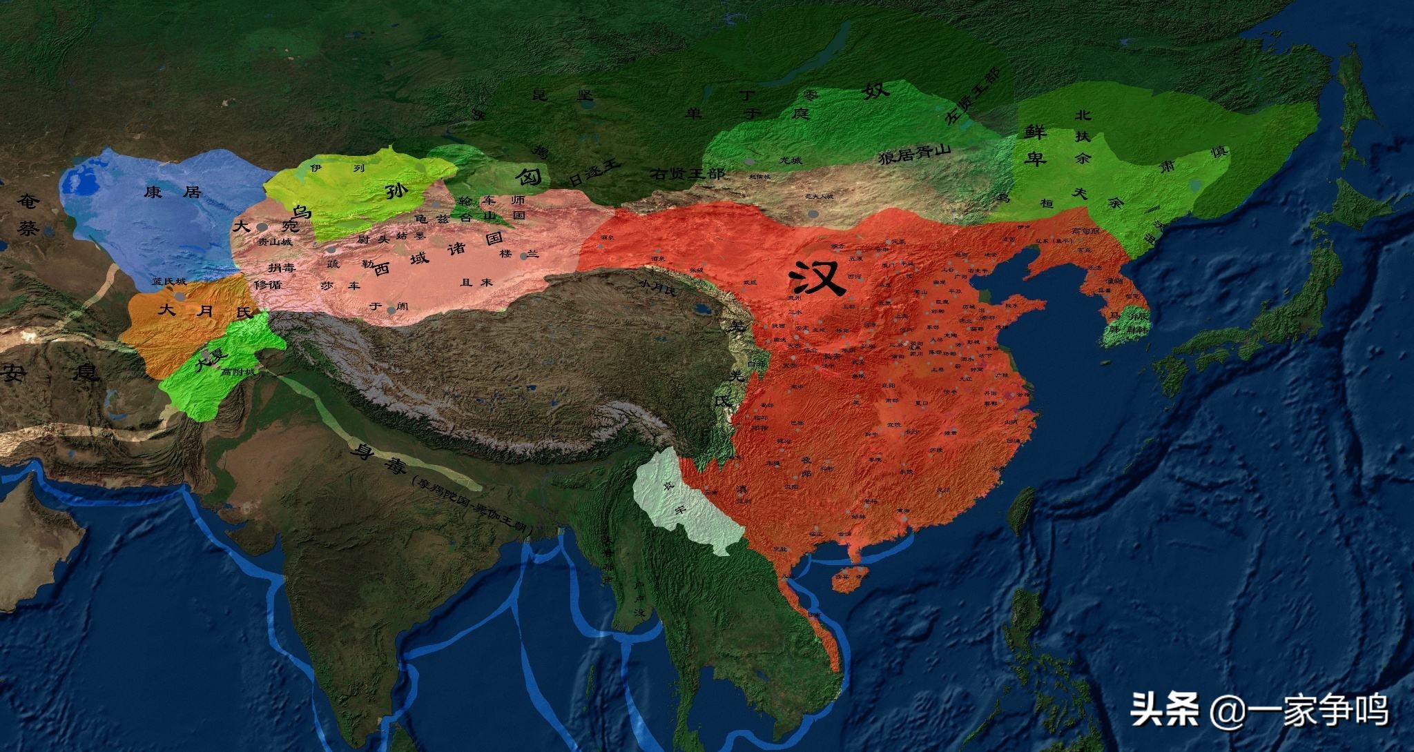 后汉是什么朝代（中国朝代顺序表大全）-第1张图片-易算准