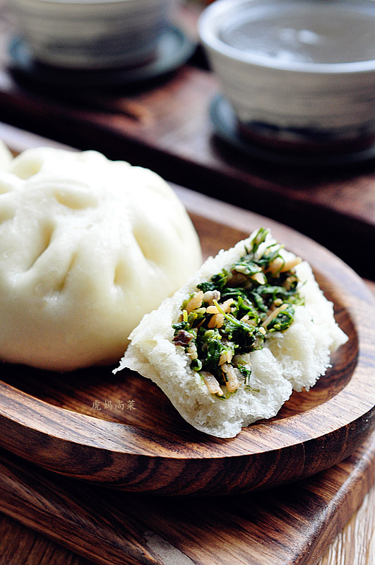热腾腾的素馅包子6款,清香软乎,元宵节传统家家都要蒸