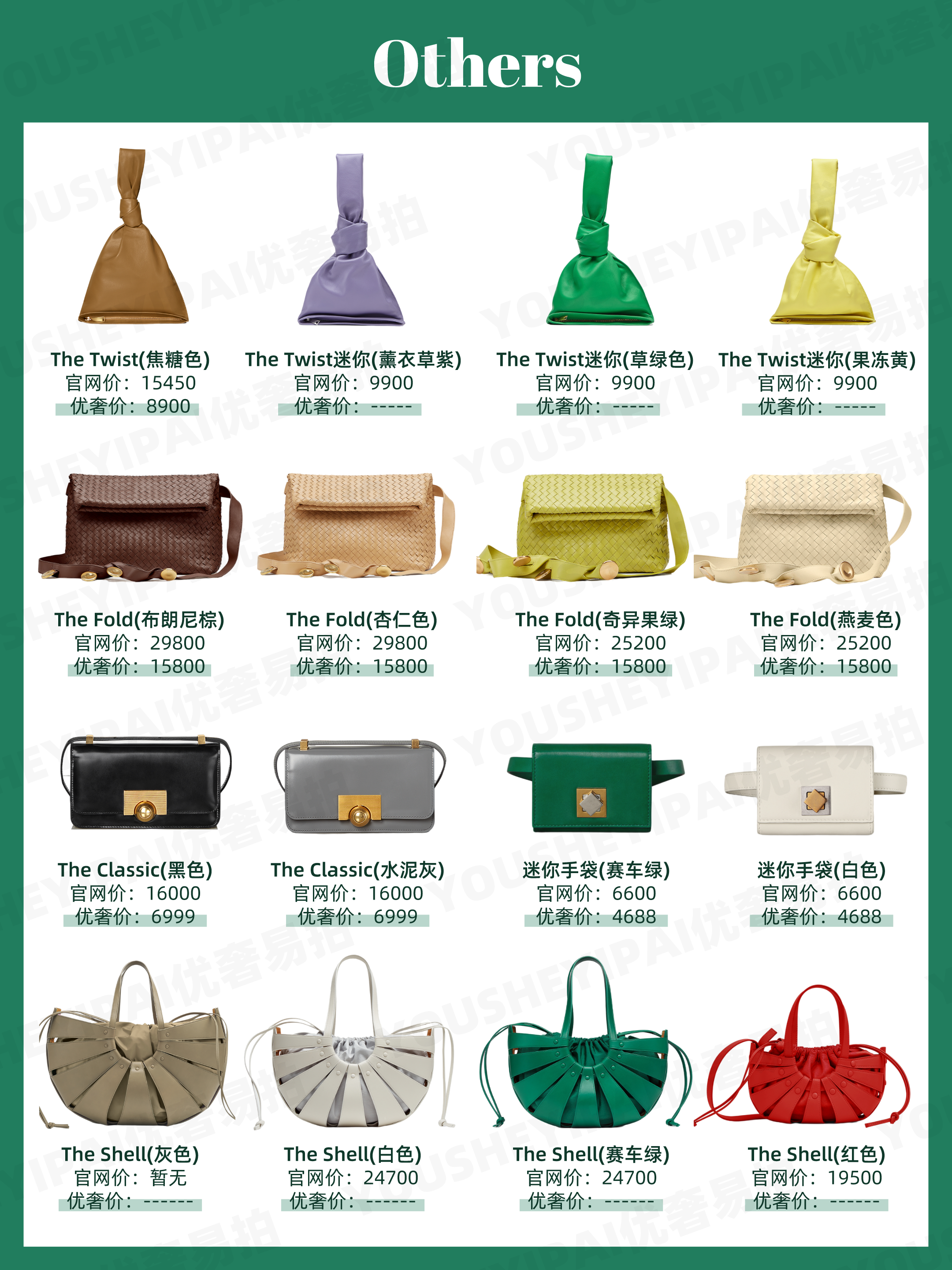 二手奢侈品｜BV葆蝶家人气包包大盘点｜时尚界新秀品牌