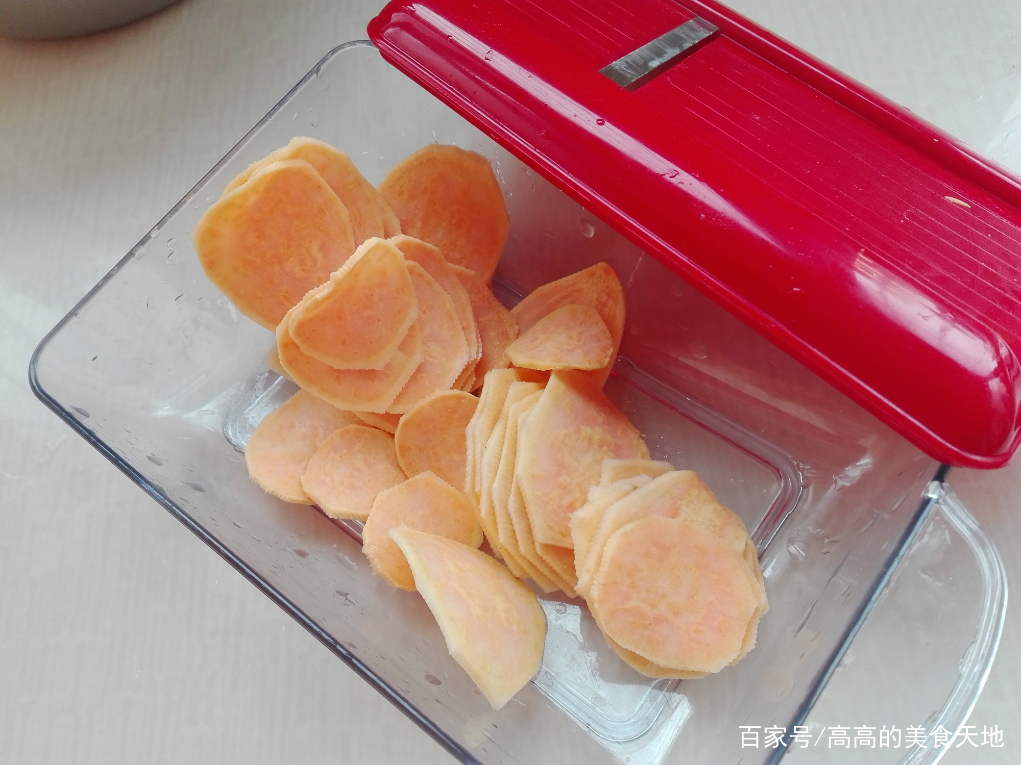图片[4]-【自制薯片】做法步骤图 不用油炸也酥脆 低脂好吃不怕胖-起舞美食网