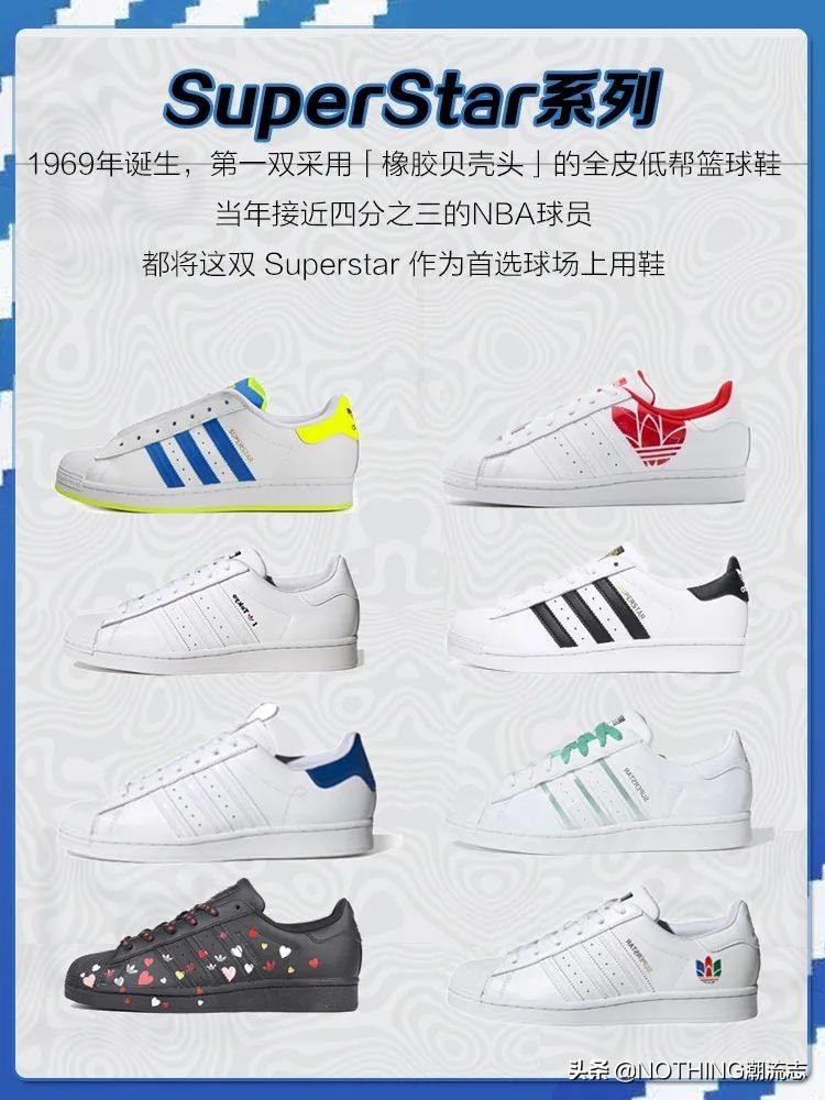 adidas三叶草(Adidas阿迪达斯全系列鞋型大汇总（三叶草篇上）)