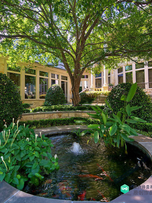 庭院鱼池都有哪些样式庭院鱼池样式图