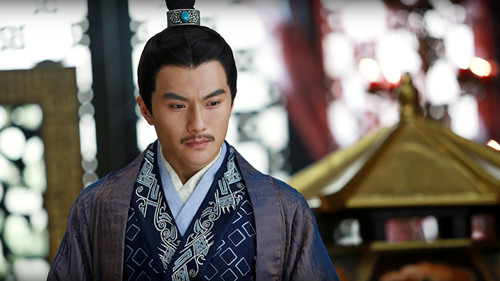 卫青剧照,扮演者为著名影视明星沈泰先生.