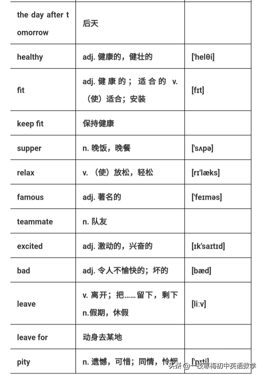 第一场篮球比赛在哪里进行翻译(仁爱版八年级英语上册 Unit 1 T1~T3知识汇总)