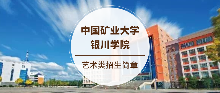 中国矿业大学2017艺术类招生简章（中国矿业大学银川学院2020年艺术类专业校考调整方案）