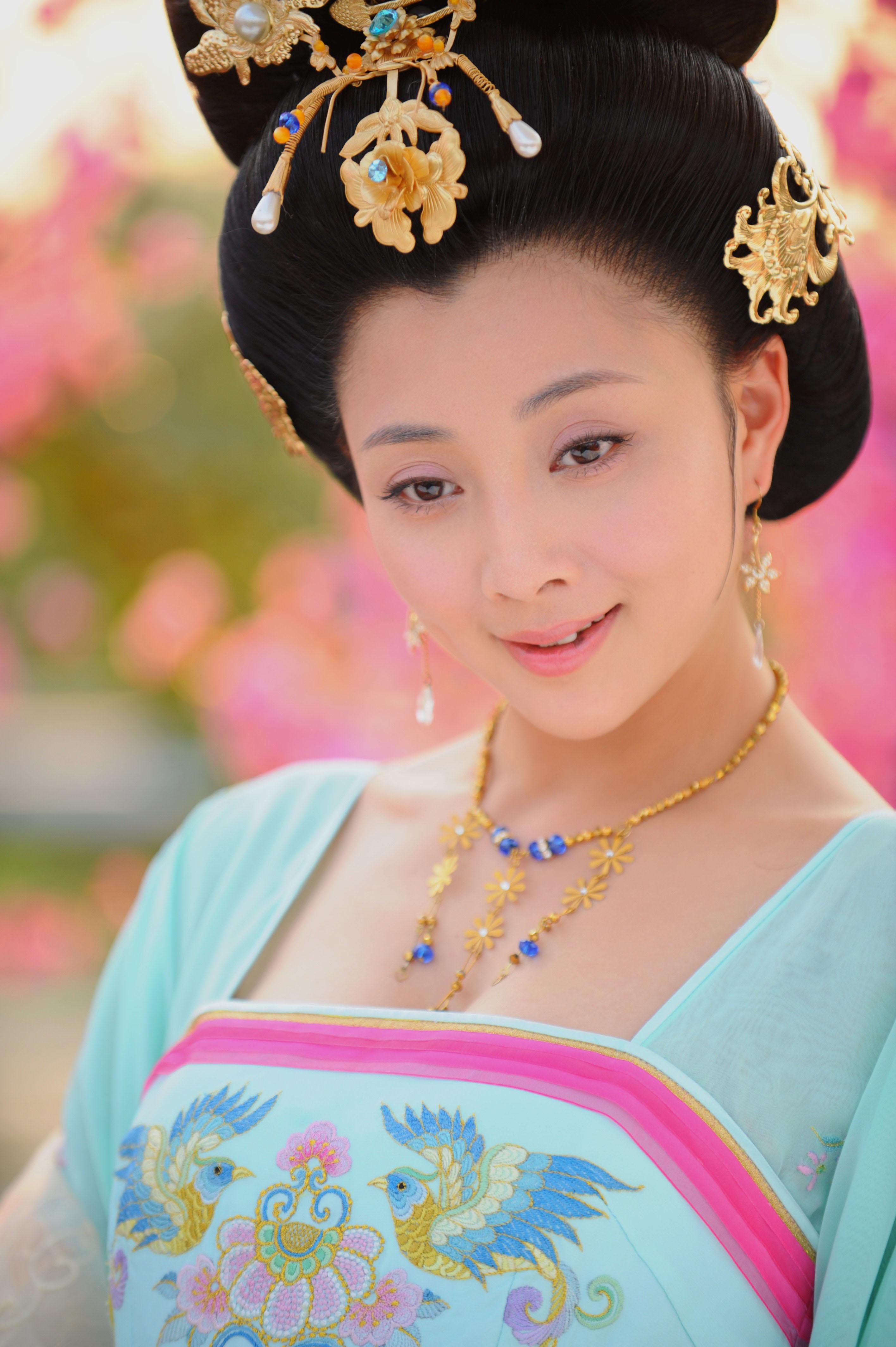 中国四大美女图片(中国古代四大美女:西施,王昭君,貂蝉,杨玉环扮演者