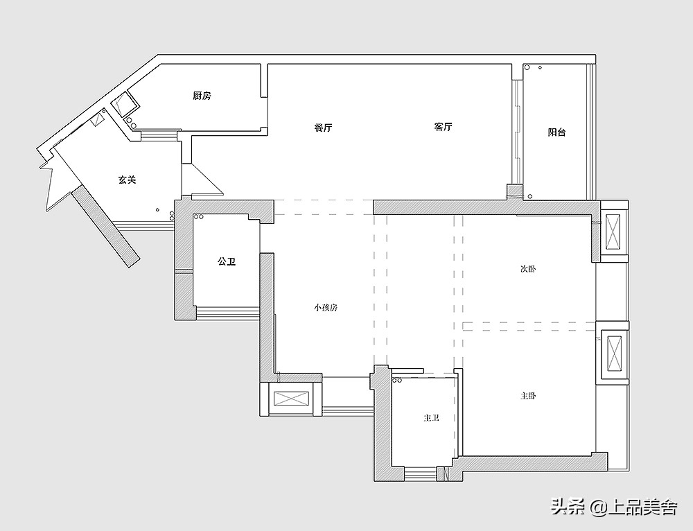 120平轻奢风格，老婆坚持把餐厅和厨房做到一起，完工效果太美了