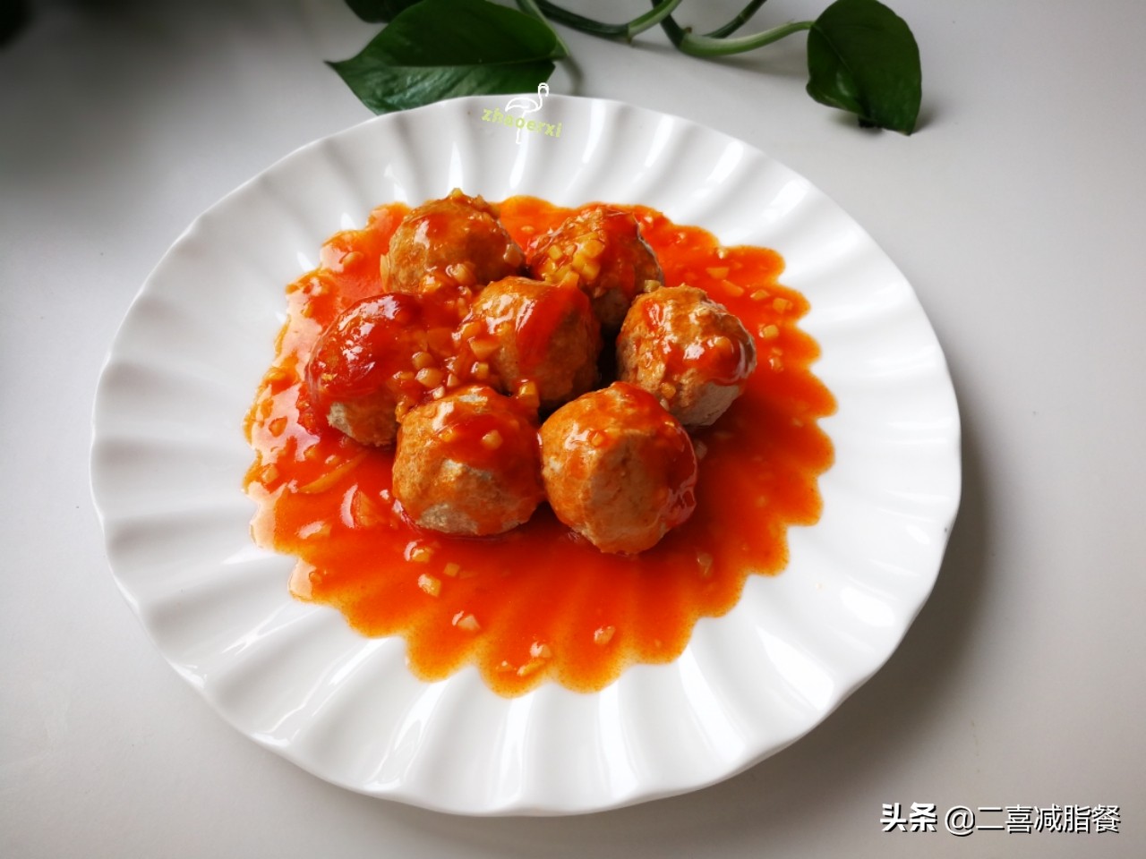 减肥菜谱:手工纯牛肉丸子,无添加无防腐剂,纯牛肉安全又低脂