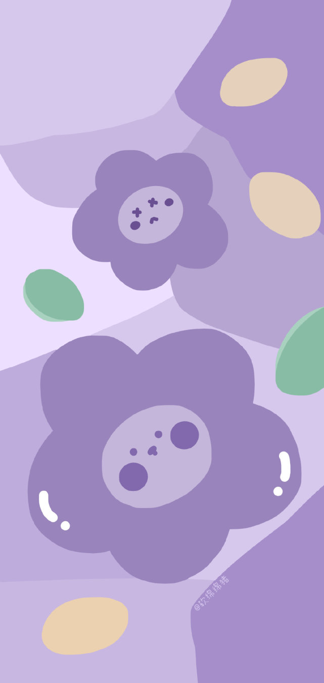 苹果12紫色墙纸图片