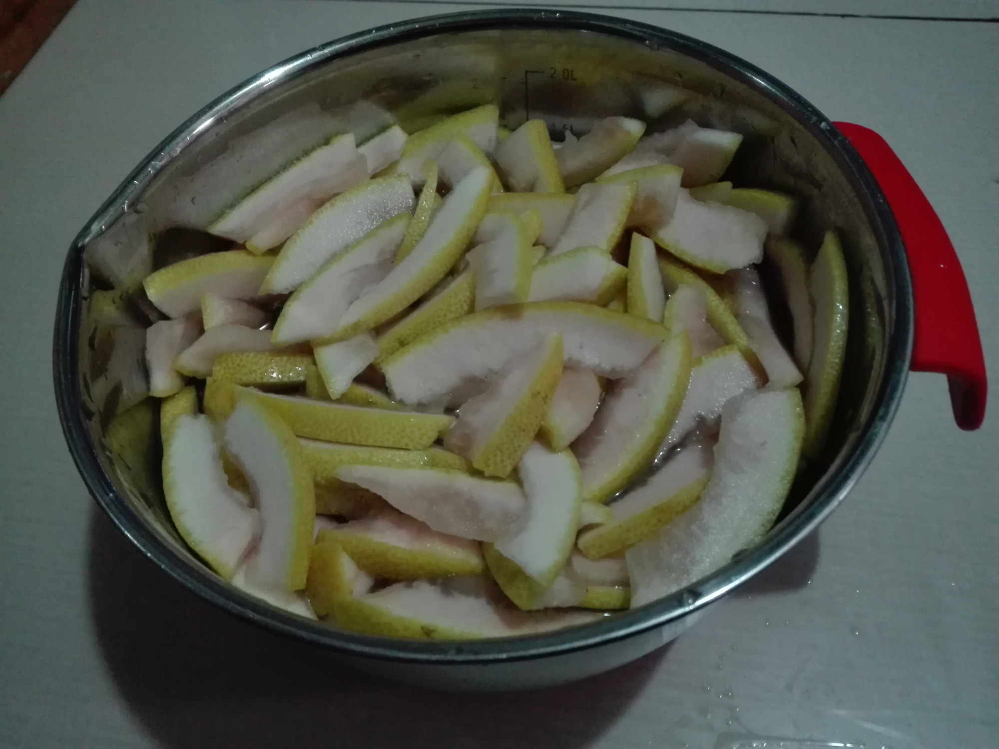 图片[5]-【柚子皮干】做法步骤图 香脆清火又止咳-起舞美食网