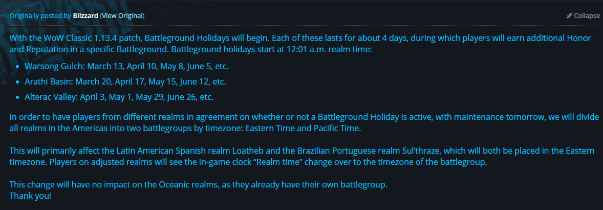 暗月马戏团怎么去（WOW怀旧服：周末战场节日确定战歌峡谷，部落怎么去暗月马戏团？）