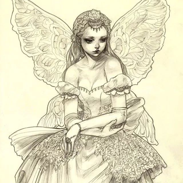 最华丽最精美的线条,画出你心中最美的公主!