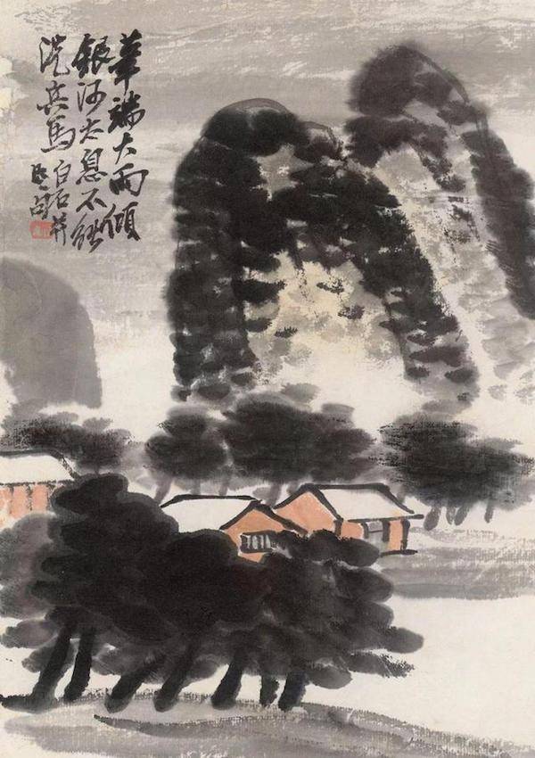 中国100名最著名画家系列-大写意国画齐白石