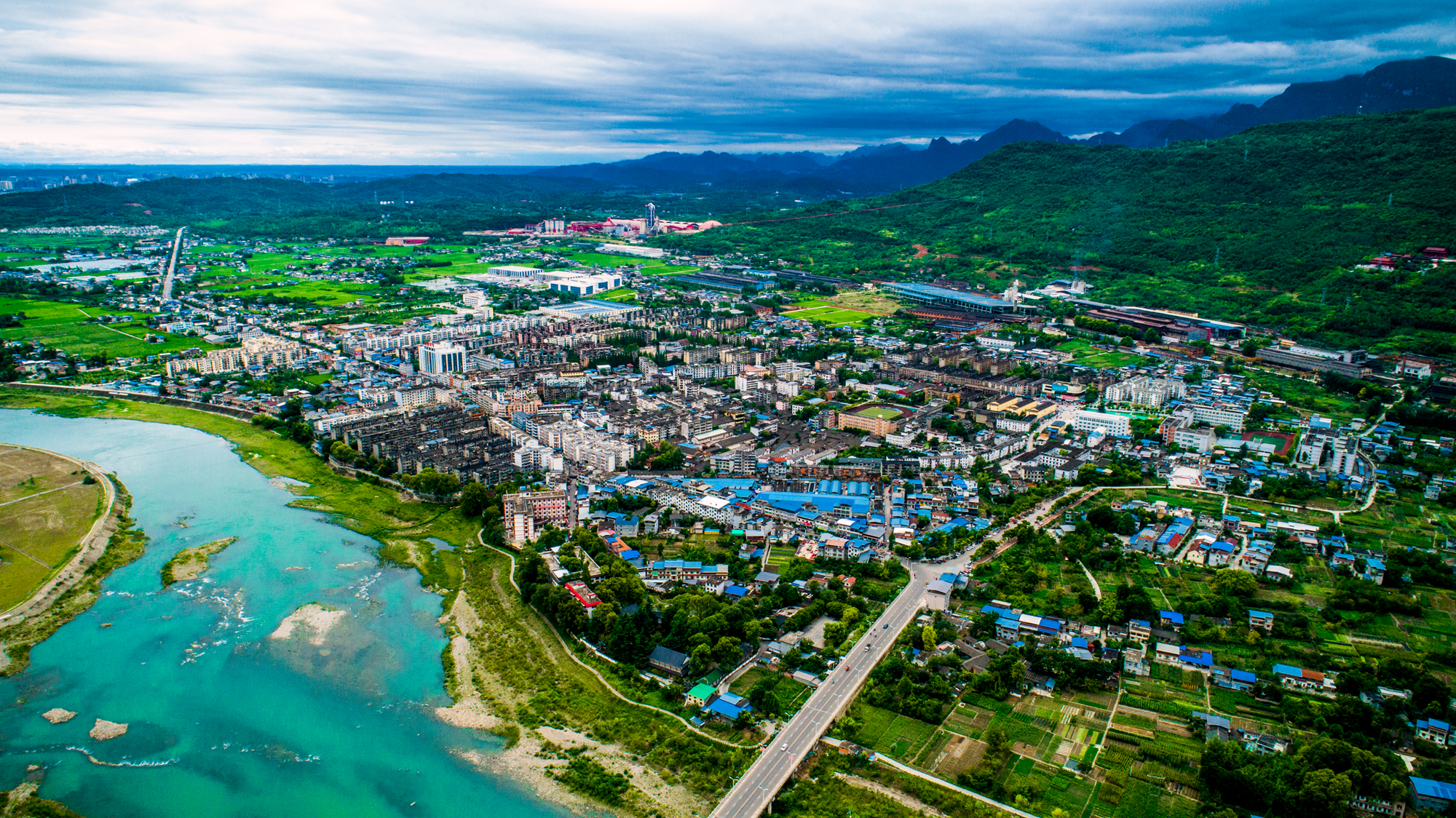四川省绵阳市江油市武都镇,图集 | 航拍王友木故乡—武都镇-出走网