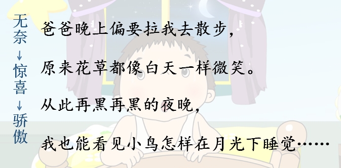 小学语文一年下册《夜色》知识积累、能力扩展训练（二）