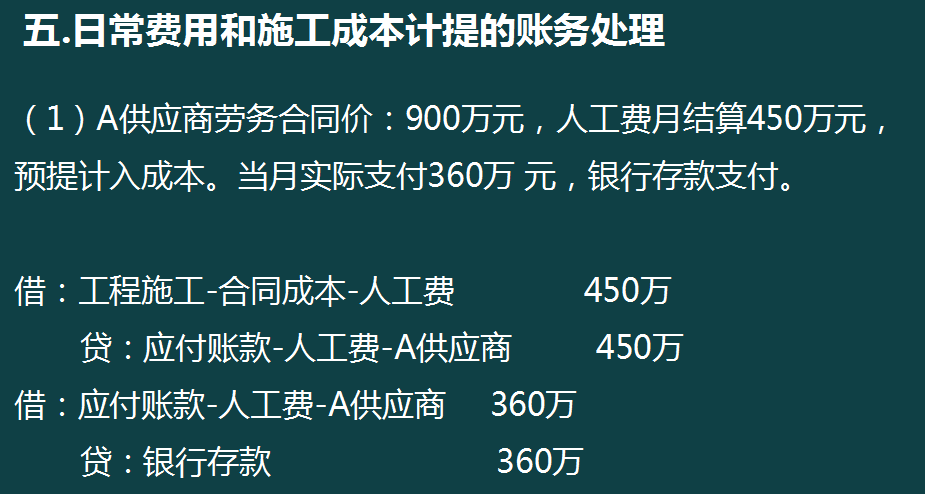 新收入准则建筑业会计账务处理全流程，70页内容，值得参考学习