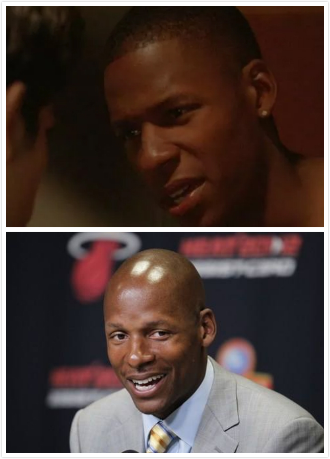 为什么nba球员光头很好看（我们看了照片才知道，NBA这5位球星也留过头发 基德最时尚）