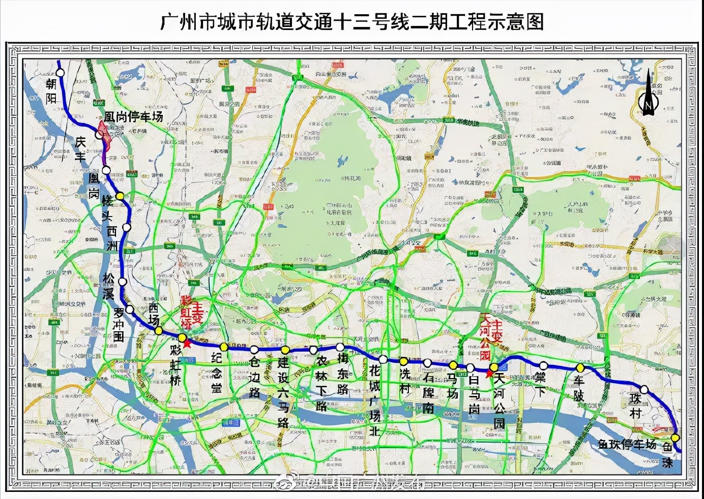 广州轻轨线路图高清图(广州轻轨线路图高清图大全) - 泉兴百科