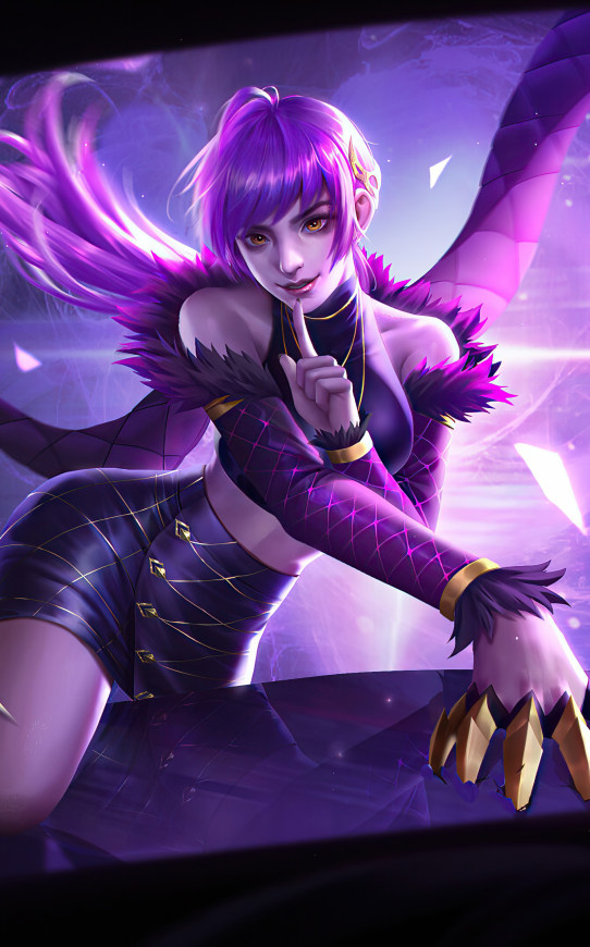 英雄介绍:在符文之地的黑暗裂缝中,恶魔伊芙琳一直在搜寻着下一个目标