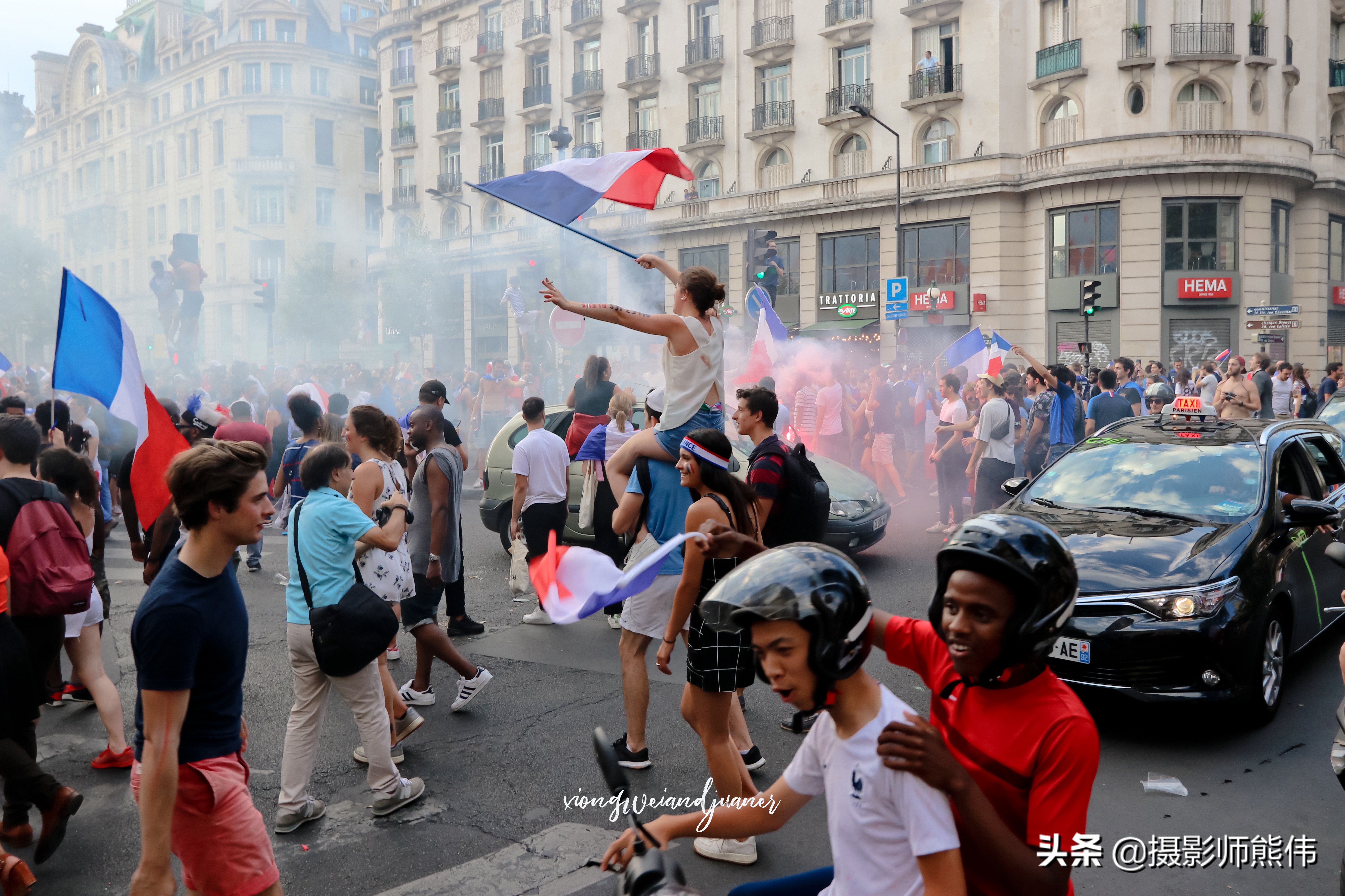 18年世界杯法国队首发拍照(欧洲夏日悠游记（5）法国世界杯夺冠日，巴黎人的疯狂你怕了吗？)