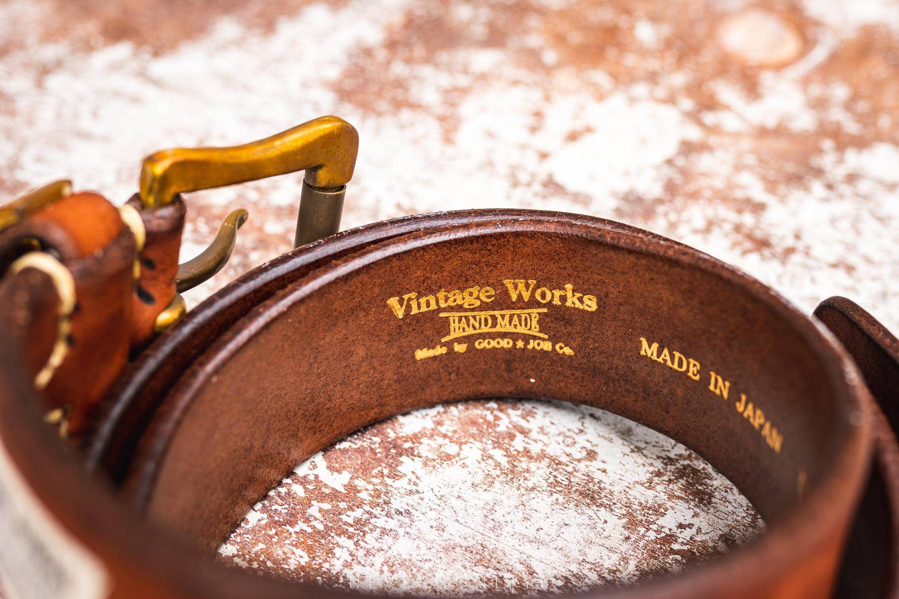做了30年皮带的小众品牌——日本Vintage Works