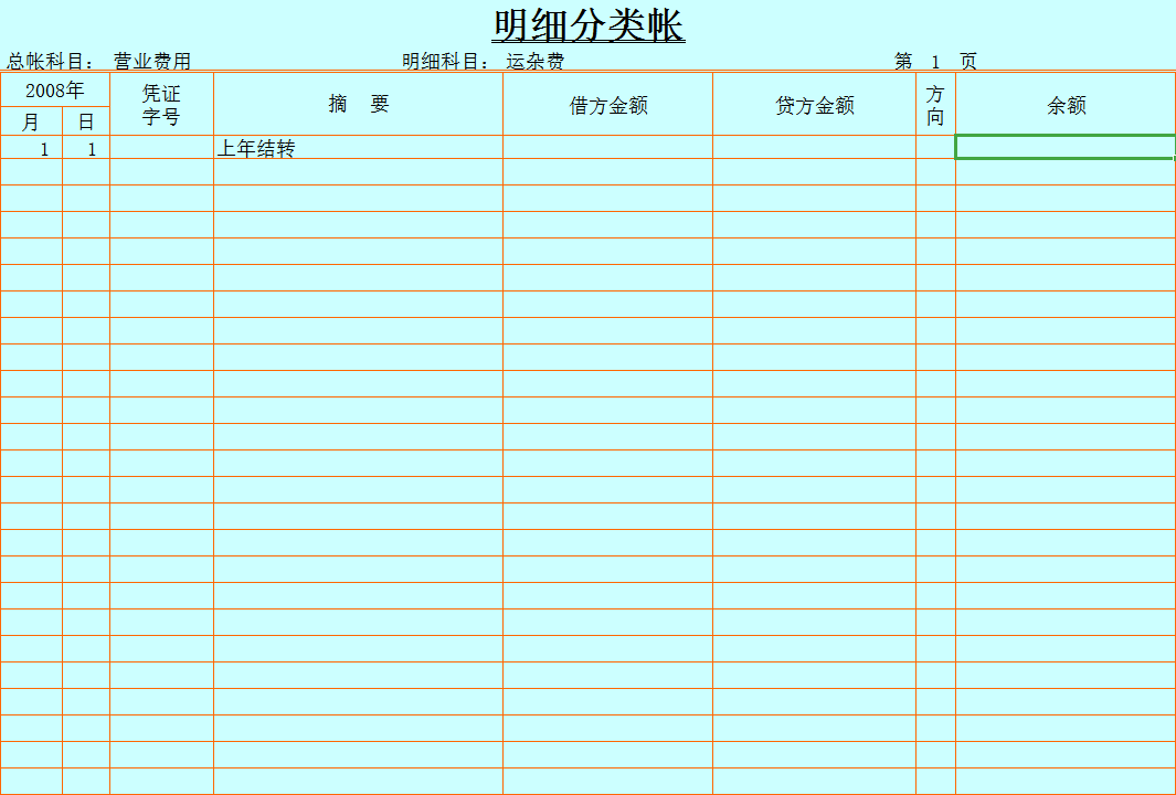 做出纳也要做的优秀！有这套费用报销单、明细账等表格模版，简单