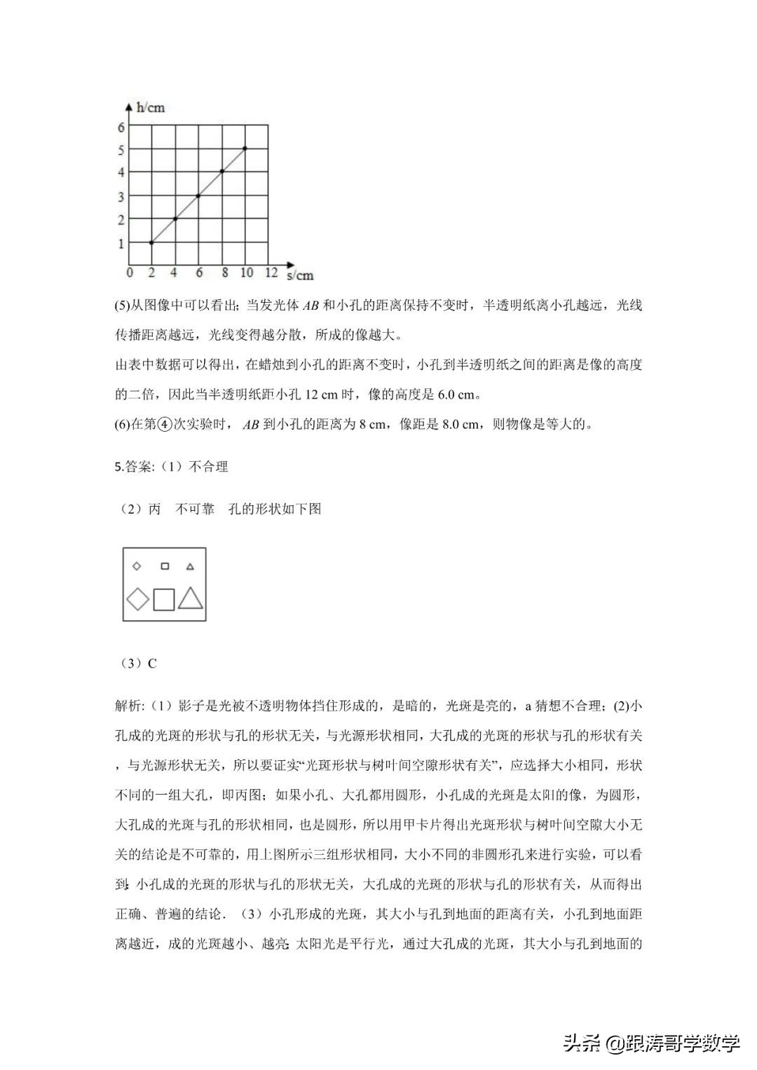 中考物理一轮复习实验大通关（专题训练）