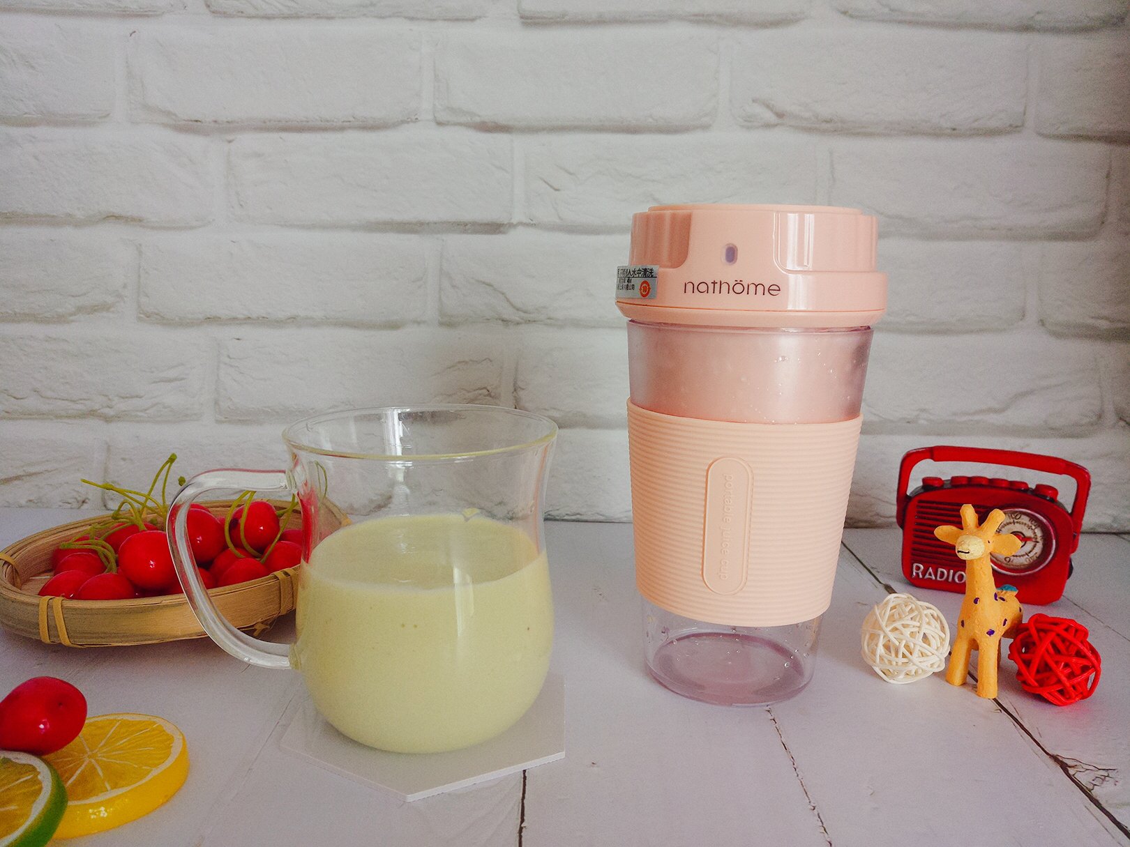 北欧欧慕便携式果汁杯，承包了文艺今日份的健康饮品