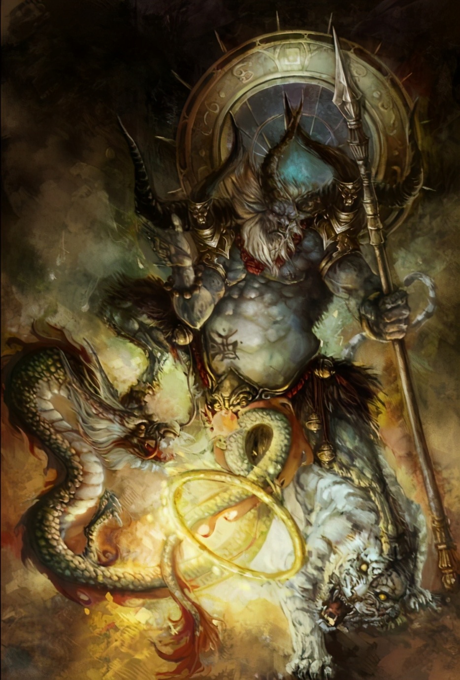 独角兕大王便是太上老君的坐骑青牛,从这个名称来看,似乎更像是犀牛