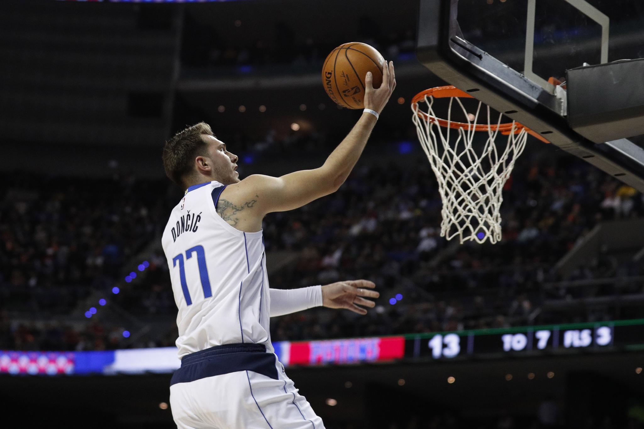 东契奇19年nba数据(东契奇新秀赛季,总得分1526分!