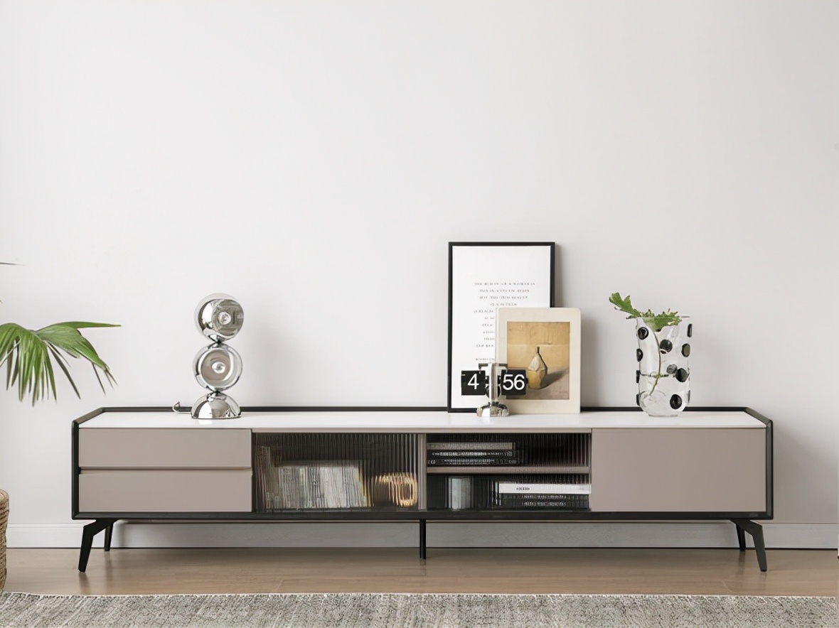 源氏木语「莱可」轻奢岩板电视柜,轻松打造高级感