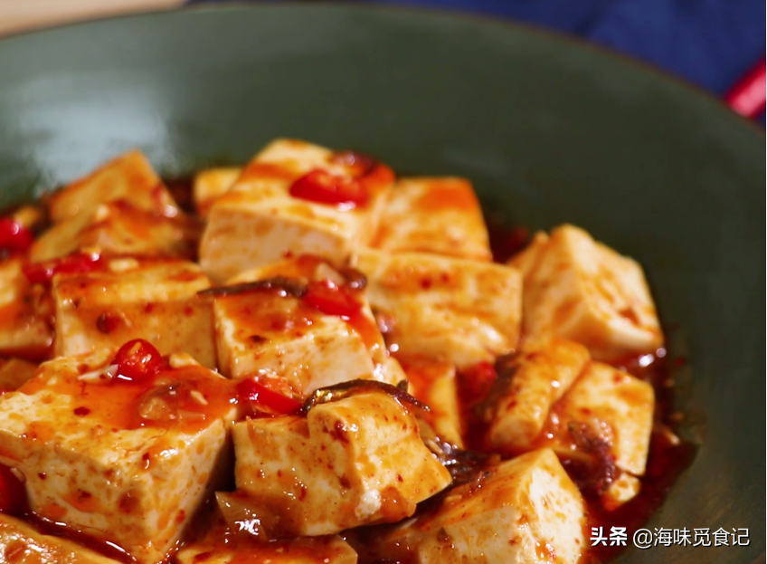 懒人食谱推荐：虾酱焖豆腐，香辣滑口下饭，一周连吃5天都不腻