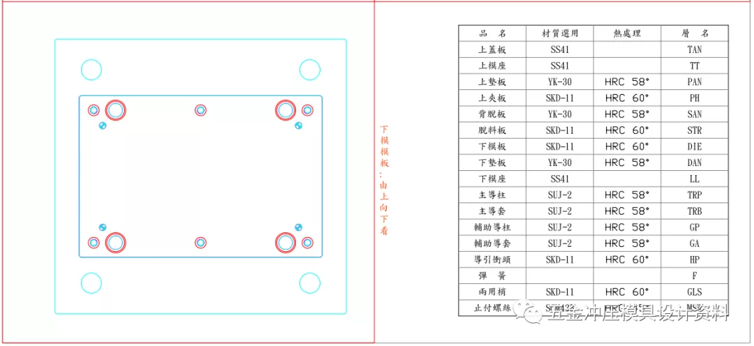 干货分享：冲压模具结构设计标准化学习资料