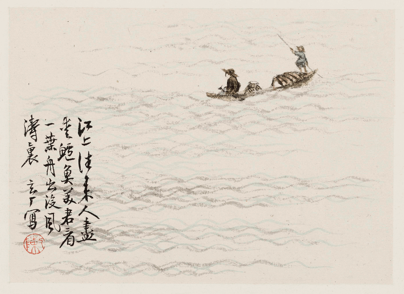 罕见！八位大师的书画册页