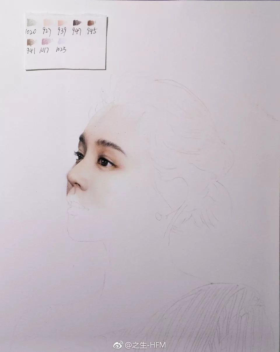 95后画了一组彩铅，绝了