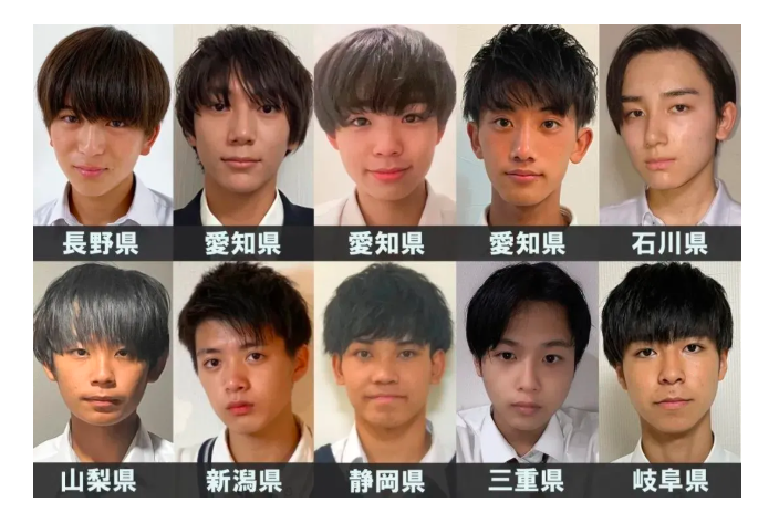 日本高中生颜值代表队亮相，网友：男生各有特色，女生千篇一律
