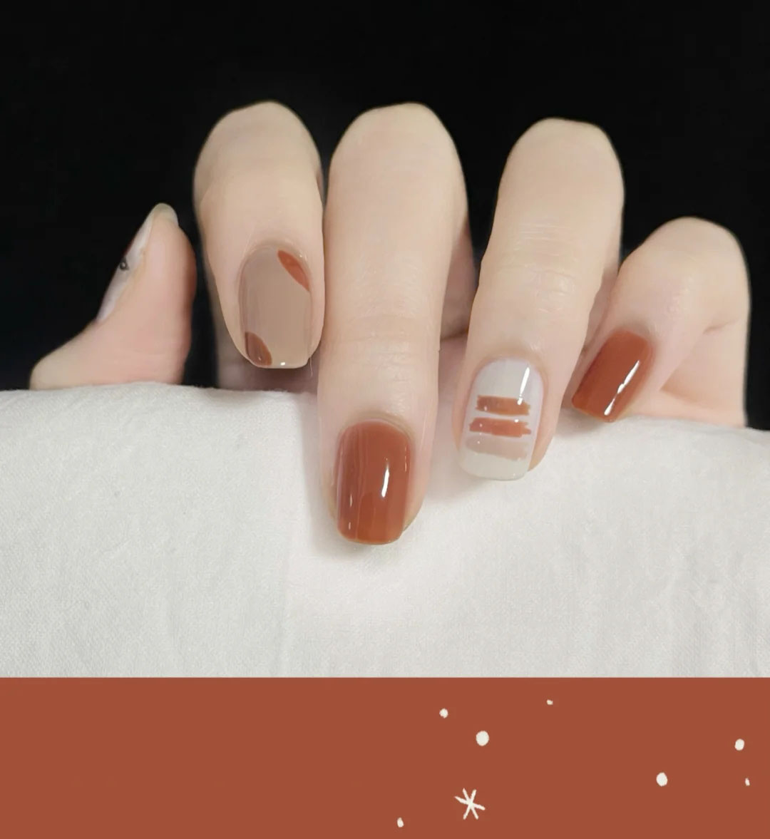 脚趾甲颜色美甲新款2021(2021早春必备美甲!